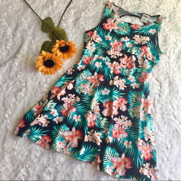 PINK Victoria's Secret Dresses & Skirts - pink vs • tropical hibiscus dress